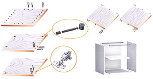 BLITZ 3.0 Drill, Glue and Dowel insert machine